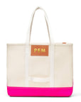 Finley Pink Canvas Tote