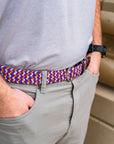 The Hartwell Woven Stretch Belt