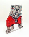 Acrylic Gameday Bulldog