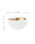 Dauville Large Gold Bowl