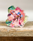 Pink Zinnia Bold Bloom Acrylic