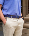 The Plymouth Woven Stretch Belt