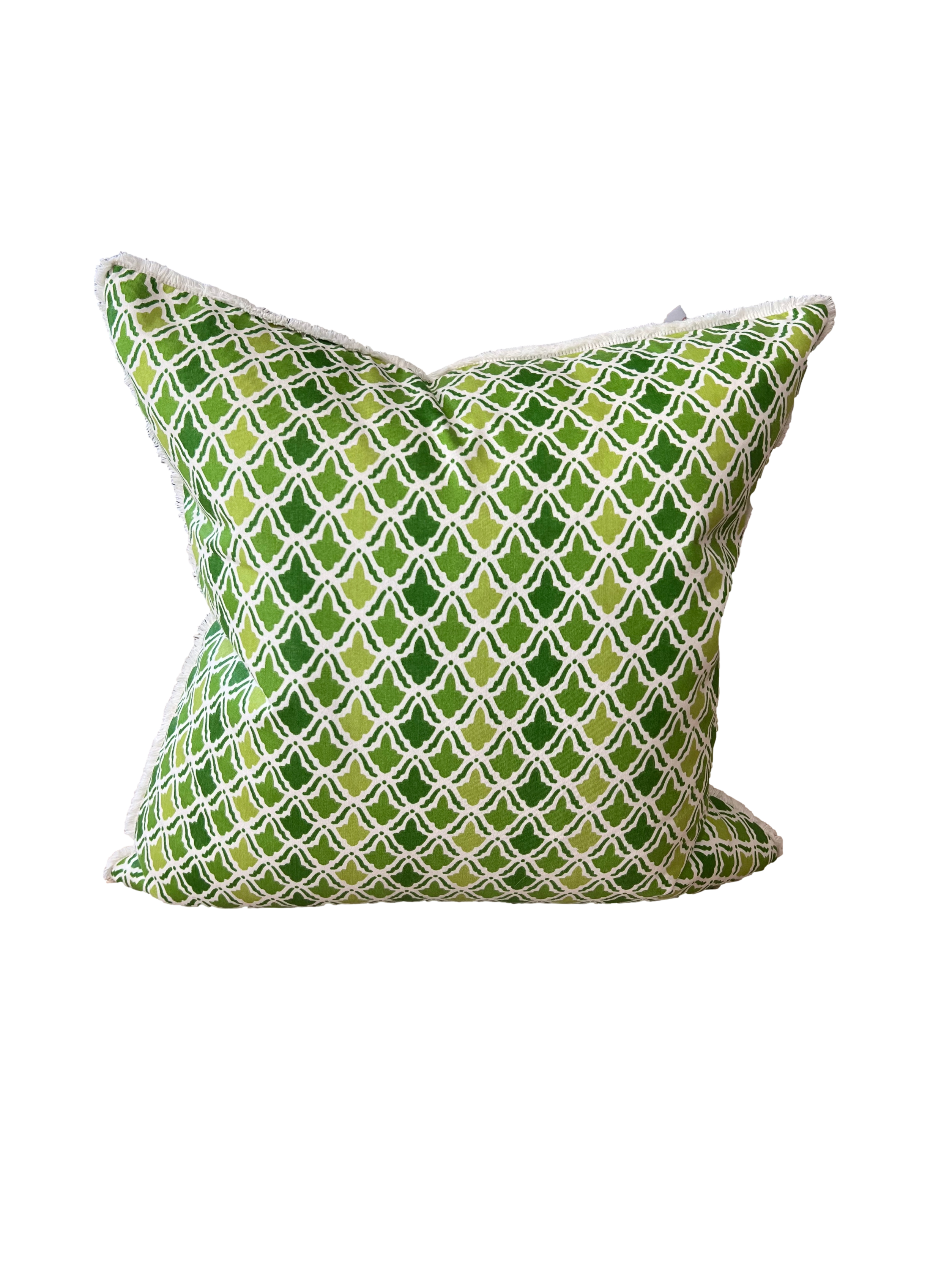 Green Spade Pillow