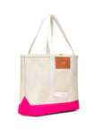 Finley Pink Canvas Tote