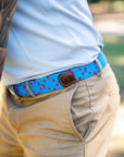 The Hilton Head Woven Stretch Belt