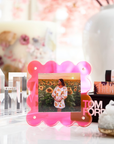 Neon Pink Mini Acrylic Picture Frame