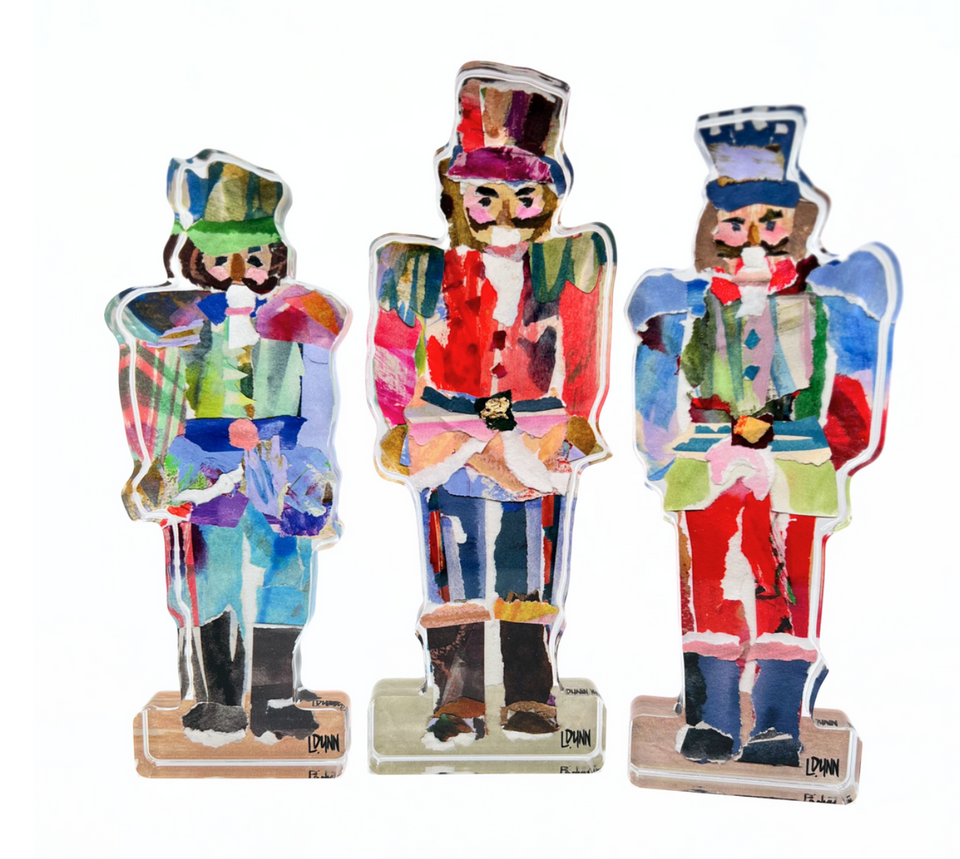 ACRYLIC NUTCRACKERS (Set of 3)