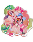 Pink Zinnia Bold Bloom Acrylic
