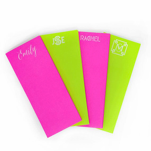 Brights Skinny Long Personalized Pads