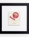 University of Alabama Match Print