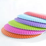 Set of 6 Colorful Melamine Plates