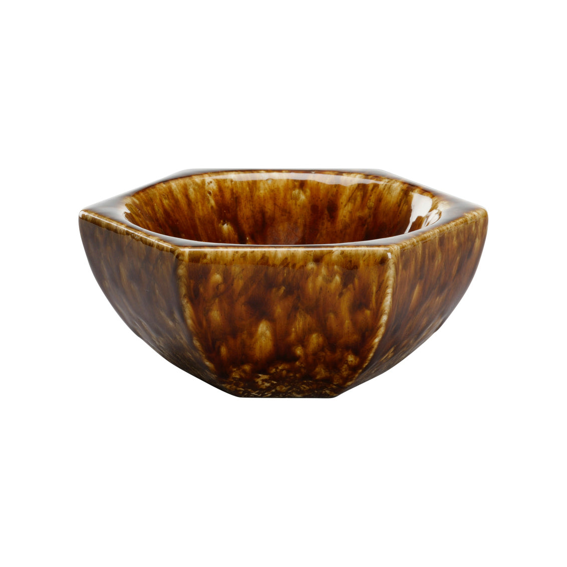 Ceramic Tortoise Hexagonal Bowl