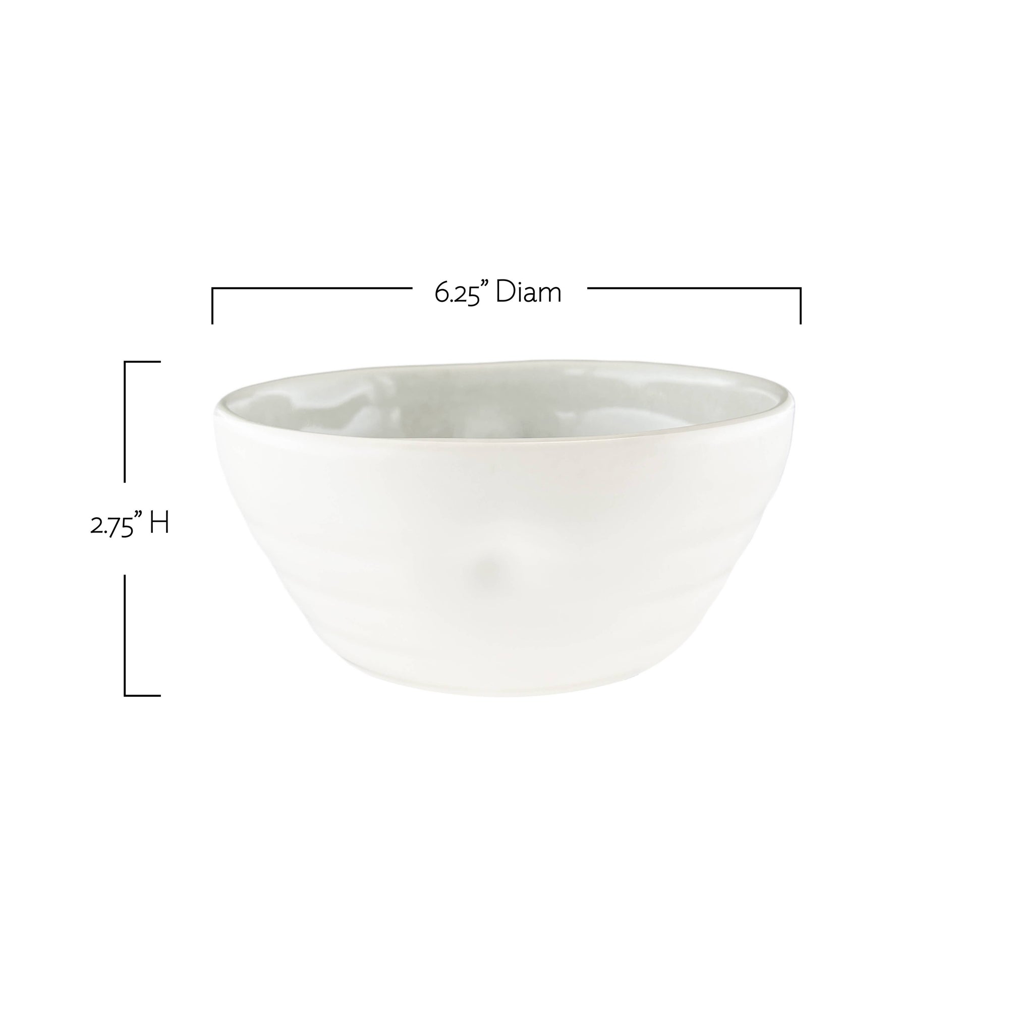Pinch Aqua Stoneware Cereal Bowls, Set of 4