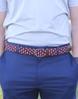 The Oxford Woven Stretch Belt