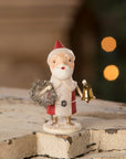 Santa With Wreath & Bell