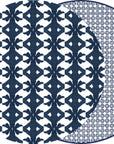 ROUND TWO SIDED PLACEMAT LAURA PARK PALM