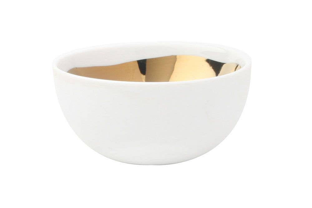Dauville Large Gold Bowl