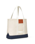 Finley Navy Canvas Tote