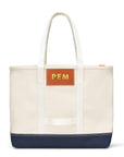 Finley Navy Canvas Tote