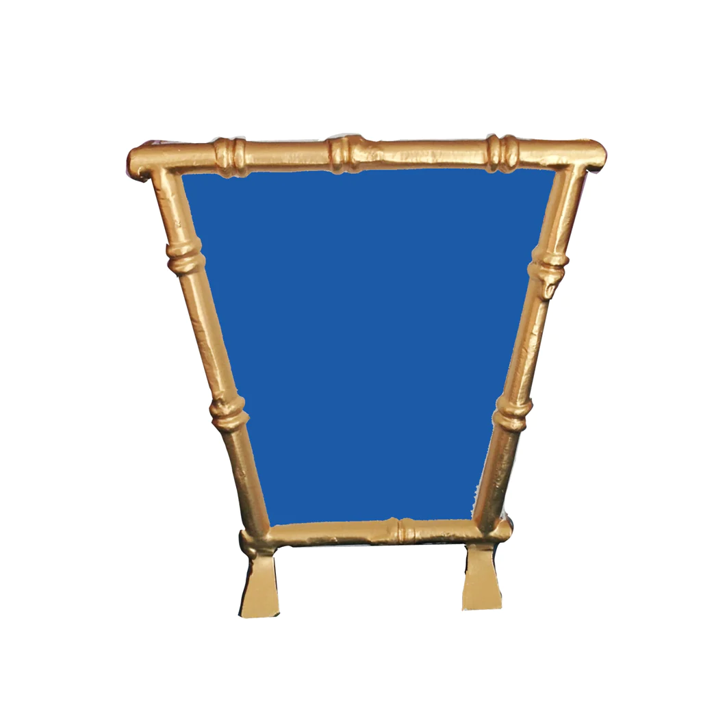 Bamboo Cachepot in Navy