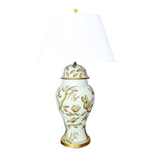 Charlotte Taupe Lamp
