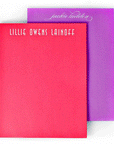 Personalized Neon Letter Note Pad