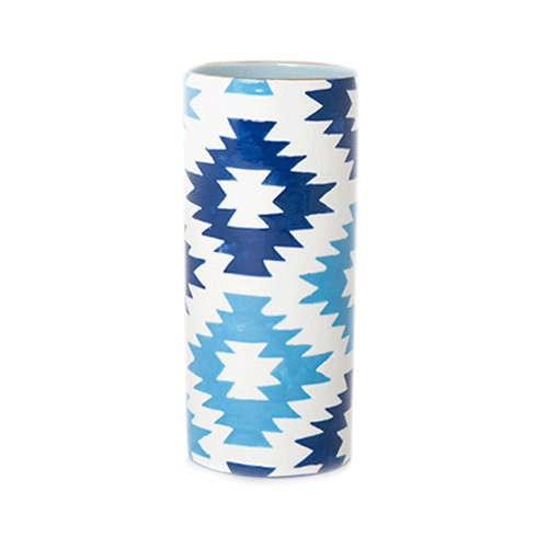 Saranac Crest Blue Vase