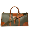The Oxford Duffel Bag: Dark Green-3316