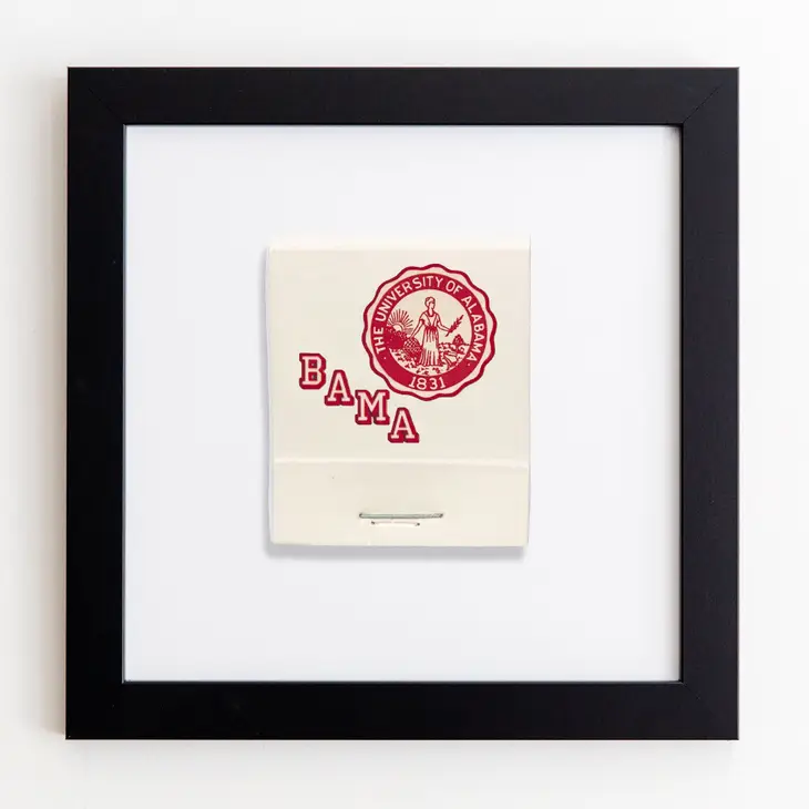 University of Alabama Match Print